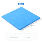 Dental Rubber Dams Natural Latex with Punch Positioning Board 6"x6" Blue Medium Gauge 36Pcs/Box - pairaydental.com