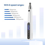 Cordless Hygiene Prophy Handpiece 360° Rotating 6 Speed Settings & 2 Prophy Angles - pairaydental.com