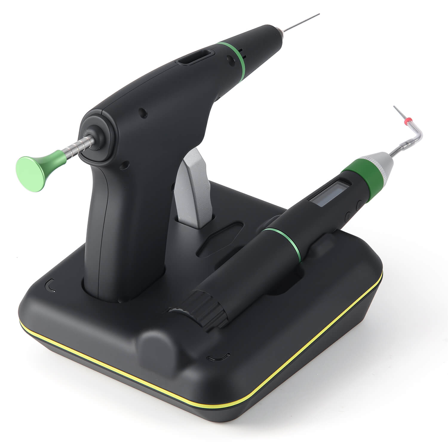 Dental Obturation System Endo Gutta Percha Root Canal Heated Gun & Pen with 4 Heating Tips and 3 Needles - pairaydental.com