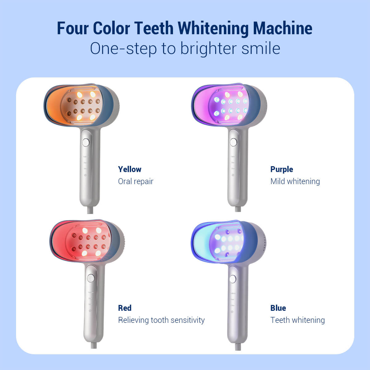 Portable Dental Cold Light Lamp Handheld Tooth Whitening Machine 16 LED - pairaydental.com