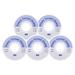 5pcs Ortho Elastic Thread Traction Ligature Power Tube Clear 0.025 - pairaydental.com