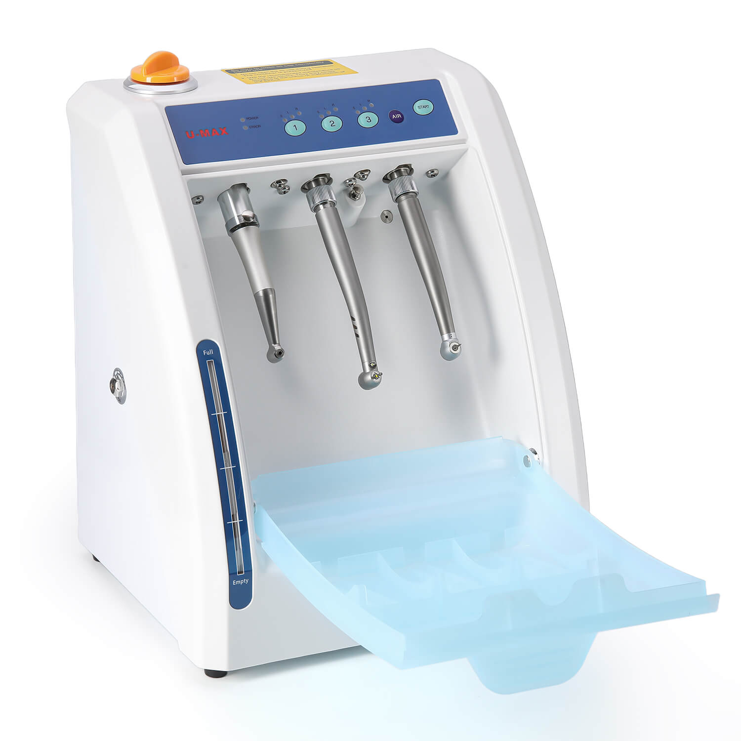 Dental Automatic Handpiece Maintenance Lubrication System Cleaner Oiling Machine Blue - pairaydental.com