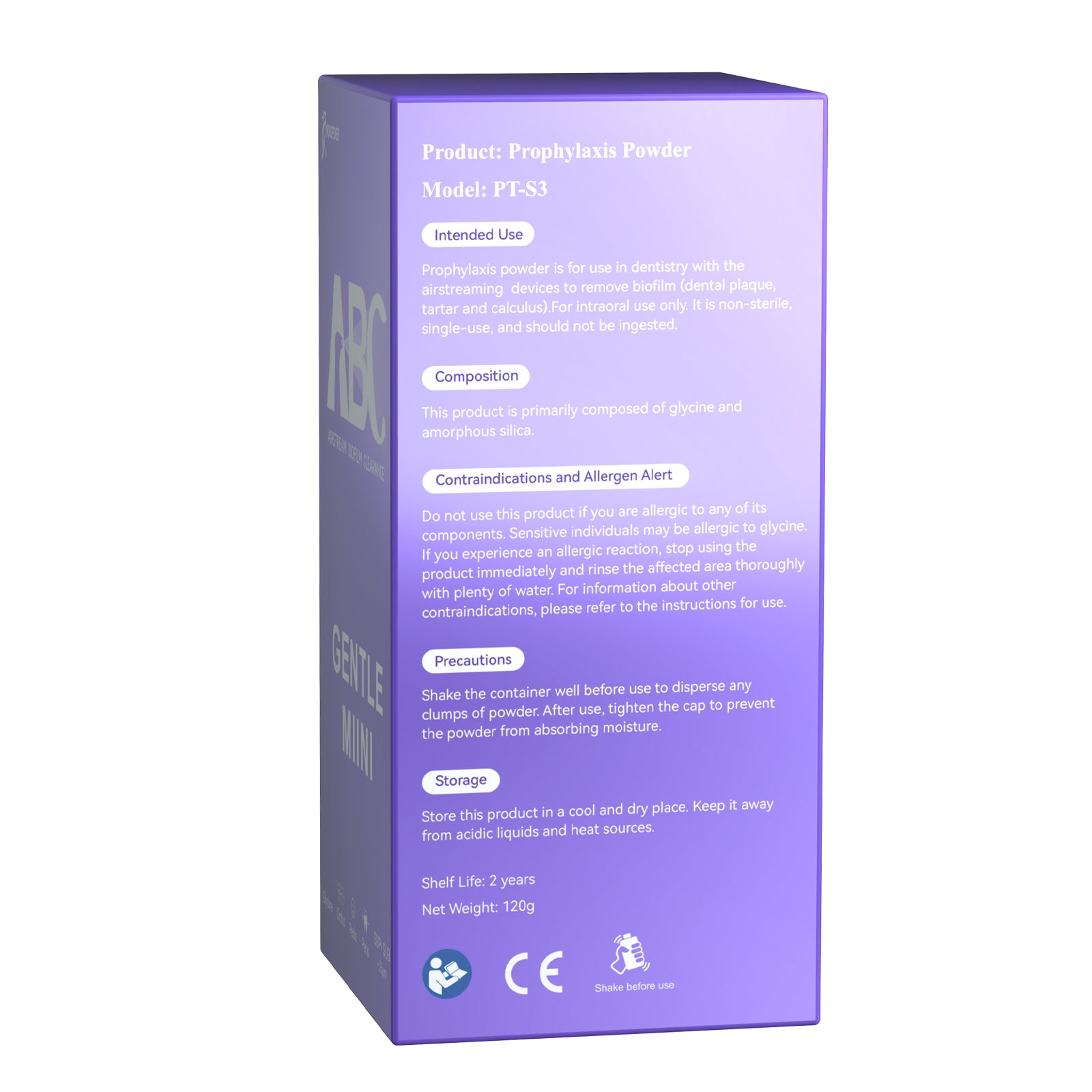 Woodpecker Air Polisher Prophylaxis Powder 25um Glycine #GENTLE MINI - pairaydental.com
