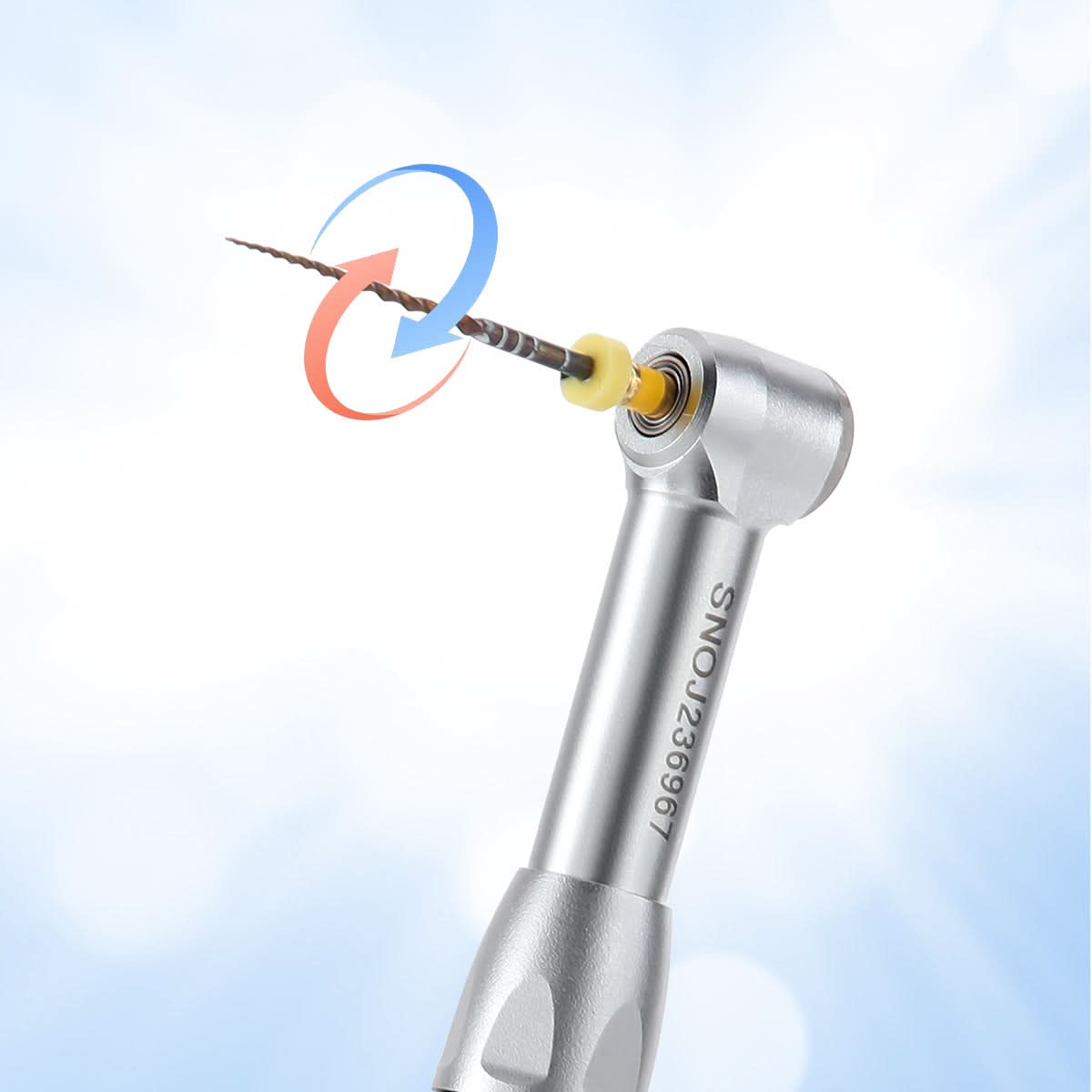 Dental Wireless Endo Motor With 16:1 Electric Contra Angle 9 Programs - pairaydental.com