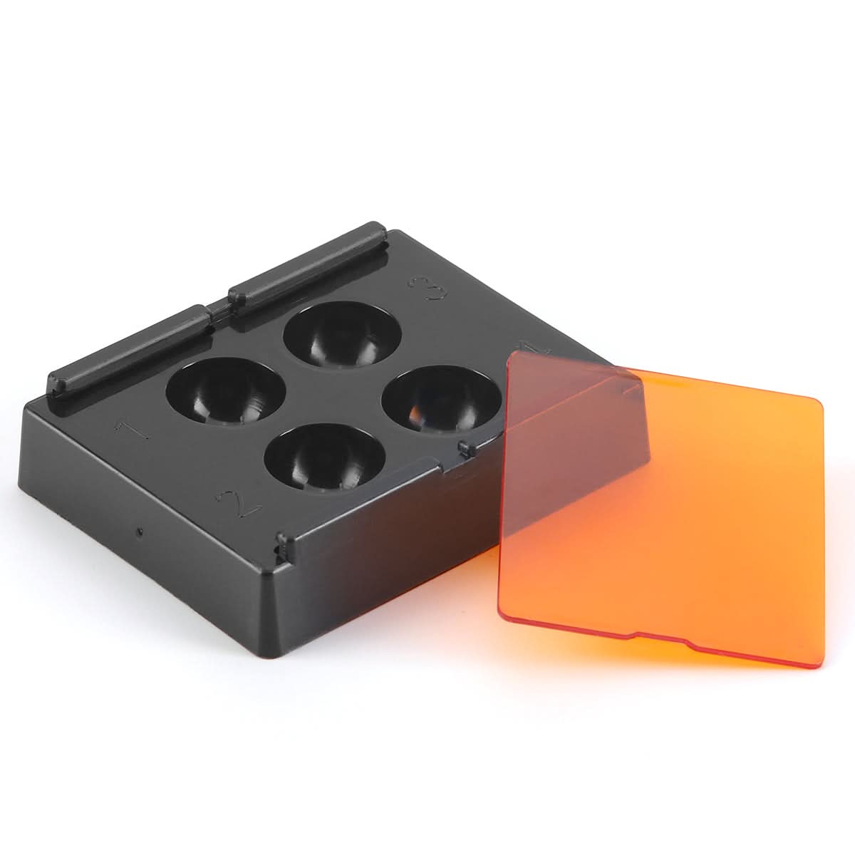 4 Holes Dental Veneer Storage Box Shading Light Storage Case - pairaydental.com