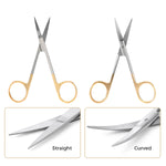 Dental Scissors Stainless Steel Straight/Curved Tip - pairaydental.com