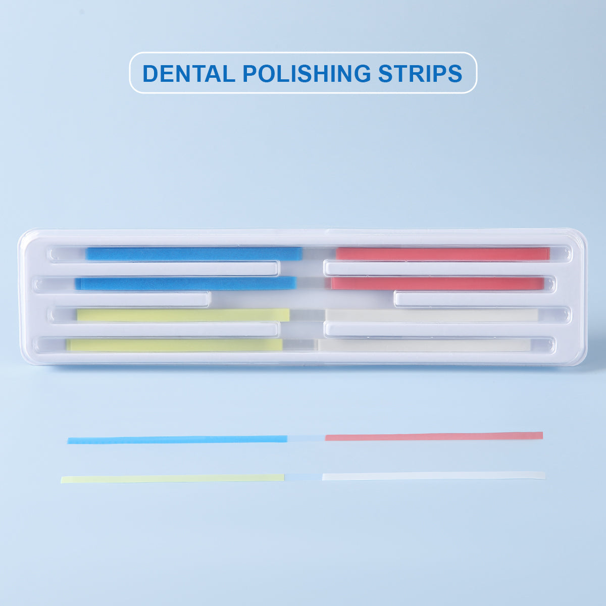 Dental Finishing & Polishing Strip for Interproximal Application 4mm 40pcs/tube - pairaydental.com
