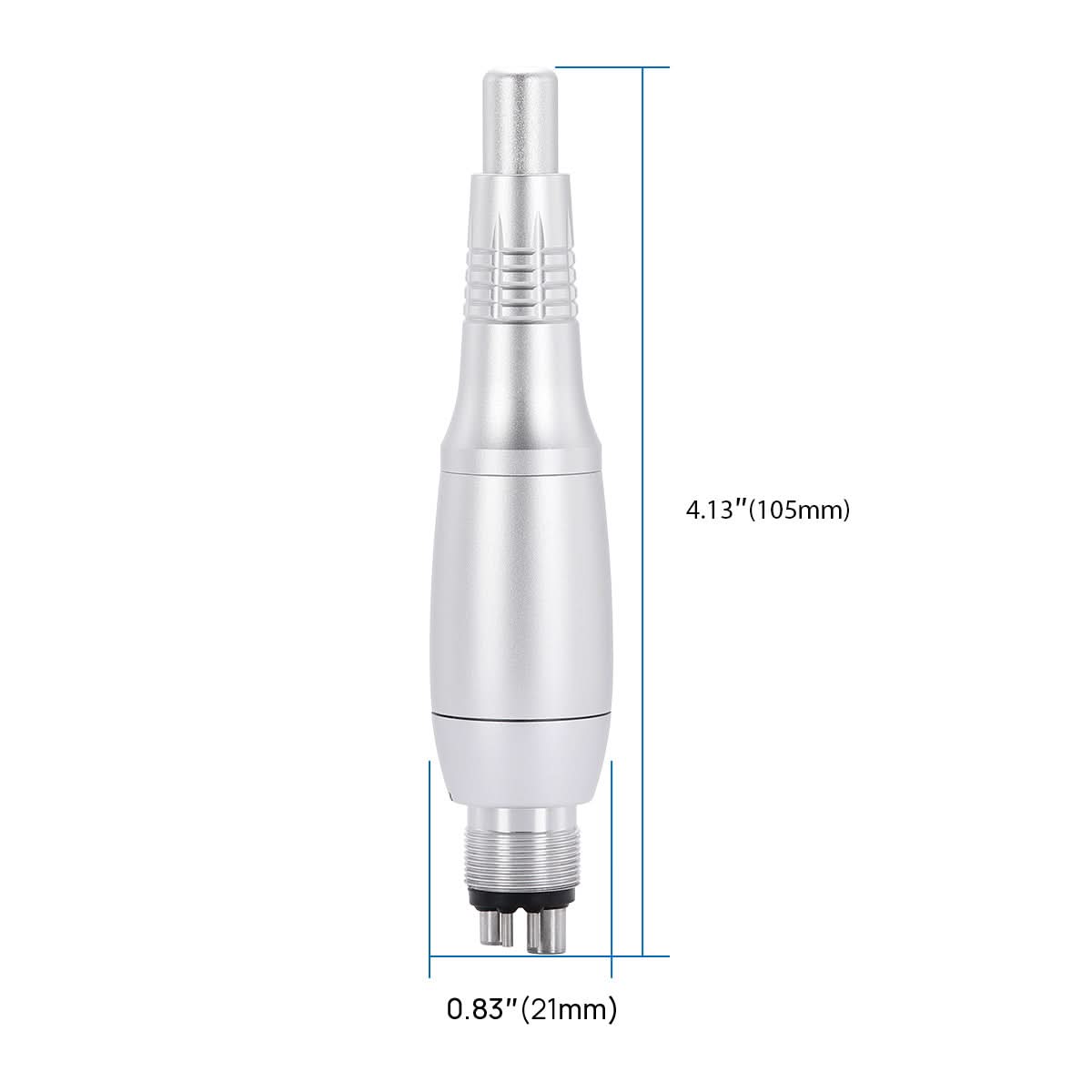 4:1 Nose Cone Hygiene Prophy Handpiece Air Motor 4 Holes 360° Swivel - pairaydental.com
