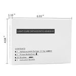 Light Cure Orthodontic Adhesive Kit Bonding Bracket Syringes 1pcs 3.5g - pairaydental.com