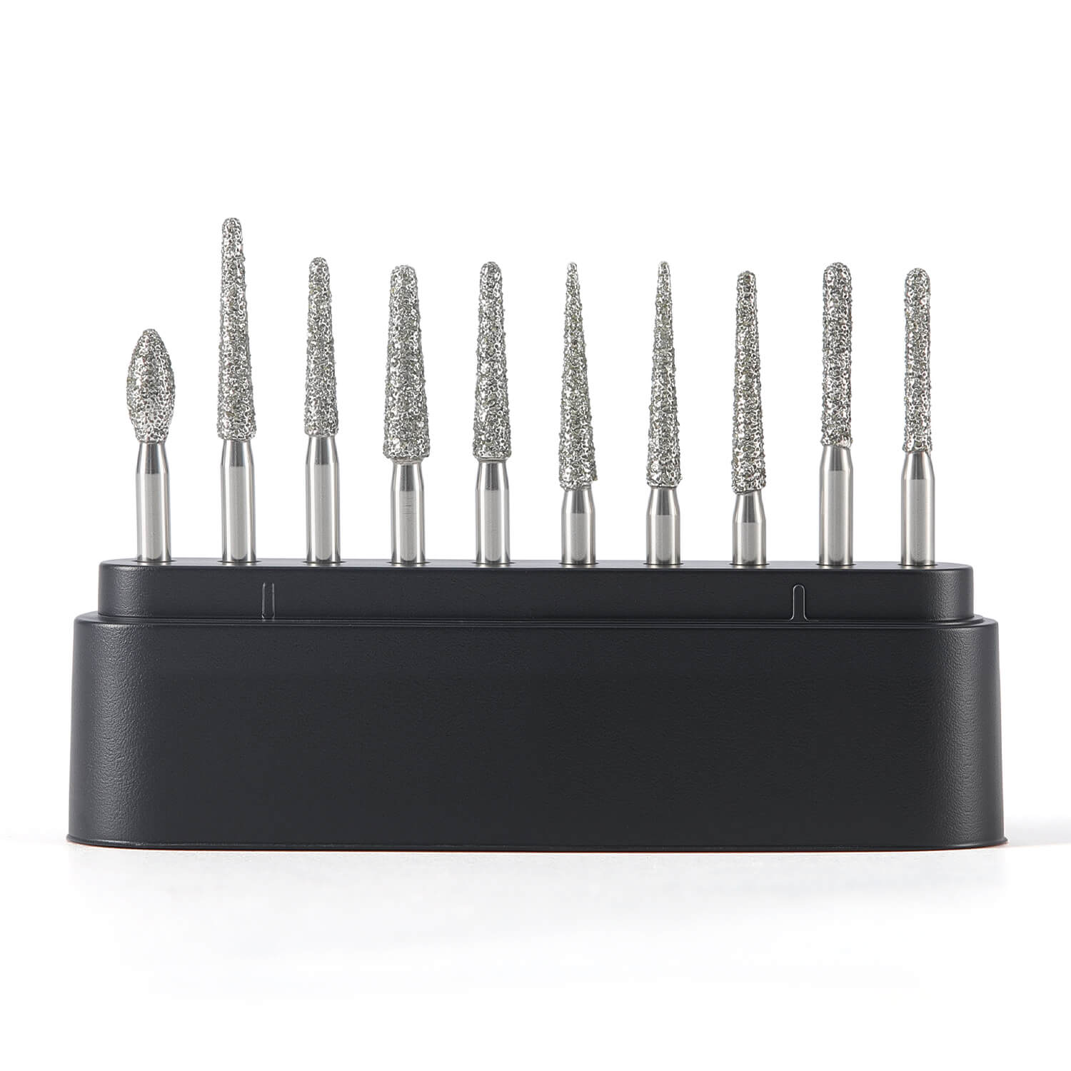 Dental Diamond Zirconia Cutting Bur Kit FG 1.6mm 10pcs/Kit - pairaydental.com