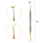 Dental Composite Resin Filling Spatula Tools Gold 6pcs/Kit - pairaydental.com
