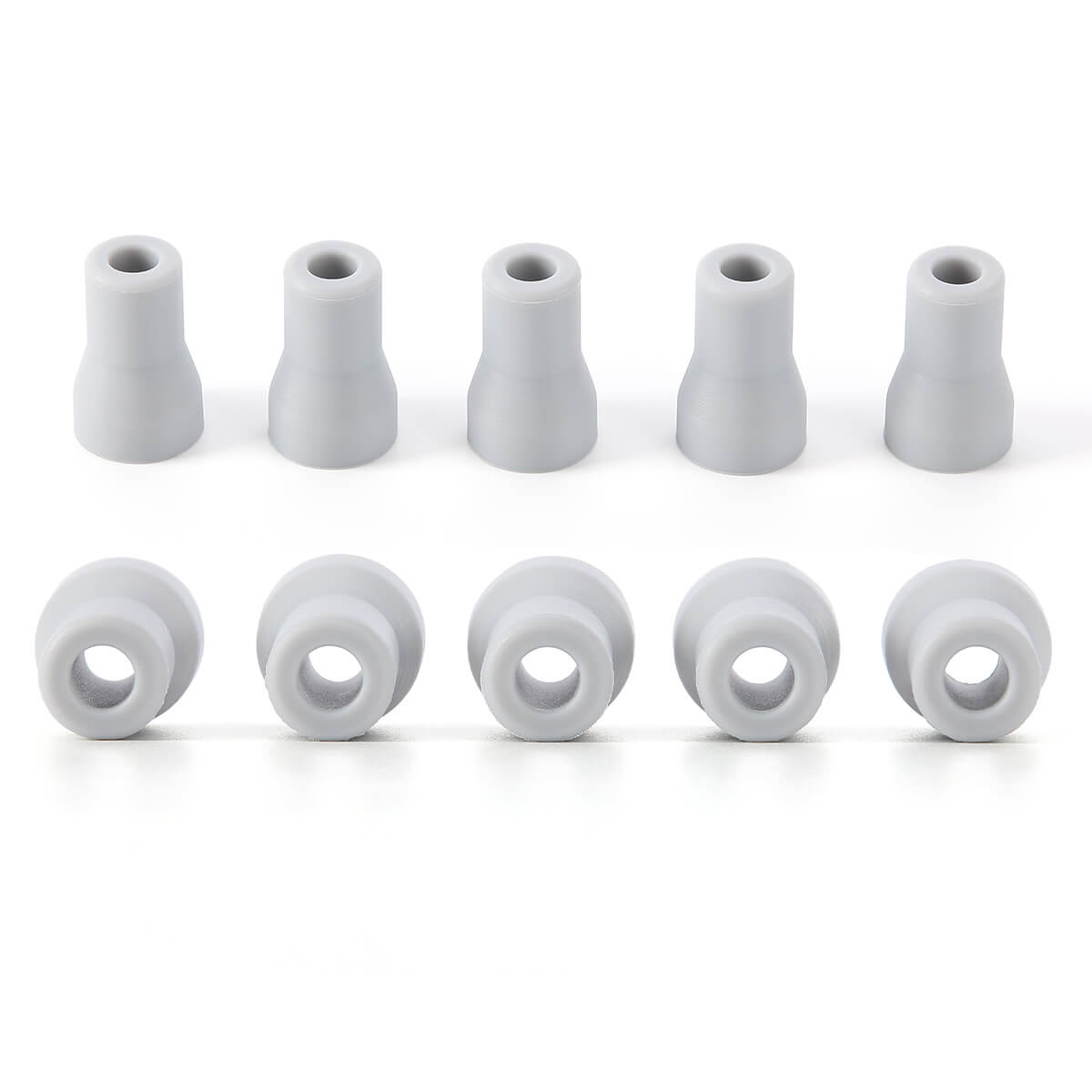 10pcs Dental Saliva Ejector Suction Rubber Snap Tip Weak/Strong - pairaydental.com