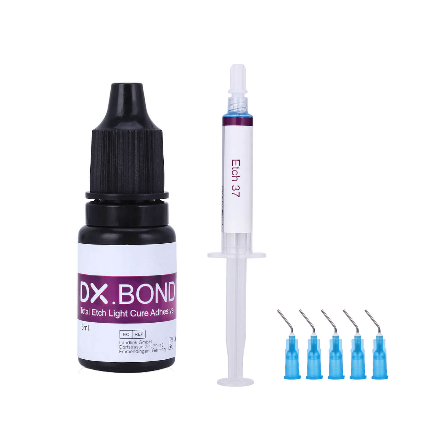 Dental Light Cure Dentin Enamel Resin Bonding Adhesive with Acid Etching Gel 37% - pairaydental.com
