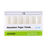 Absorbent Paper Points 0.06 Taper 15-40# 7 Models 100pcs/Pack - pairaydental.com