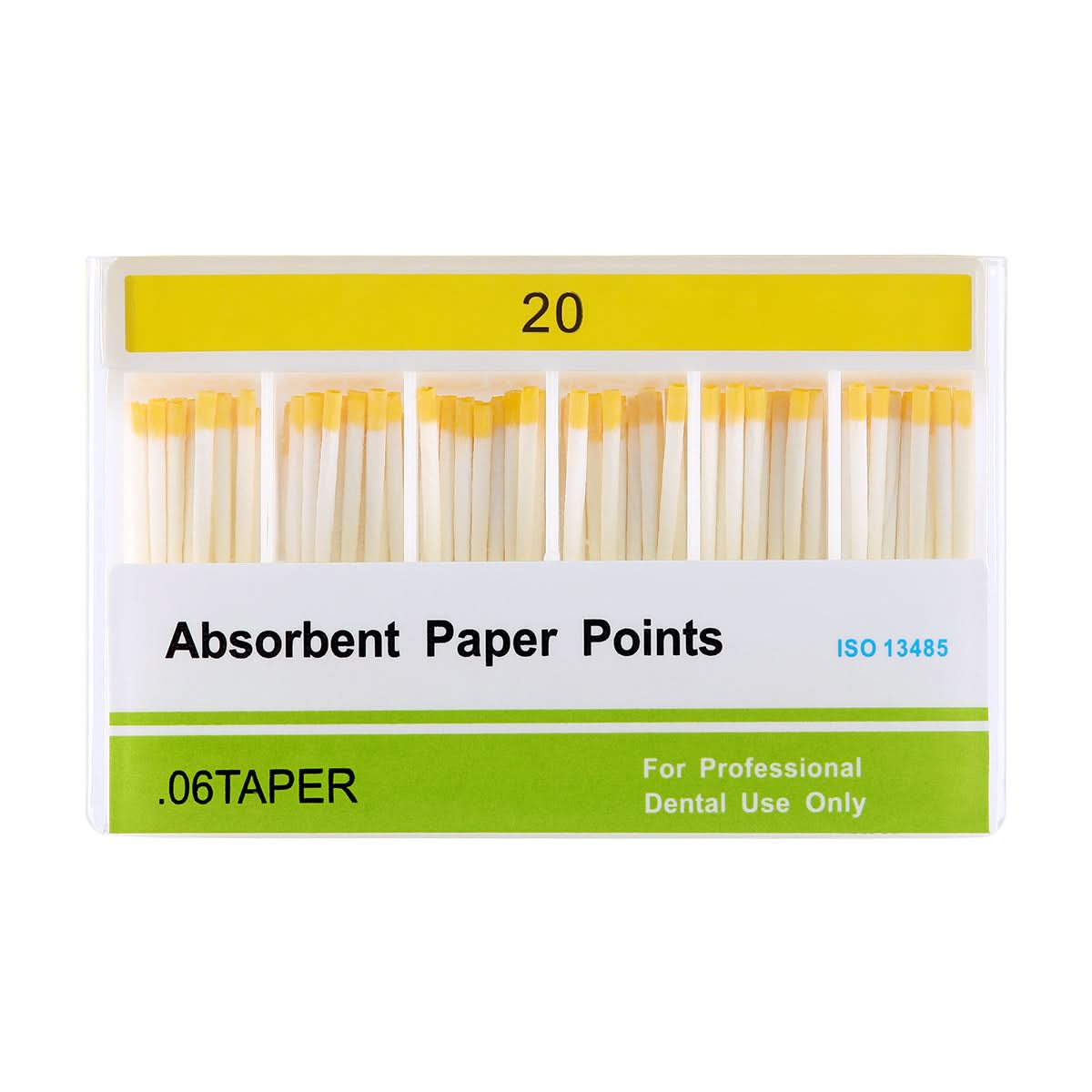 Absorbent Paper Points 0.06 Taper 15-40# 7 Models 100pcs/Pack - pairaydental.com