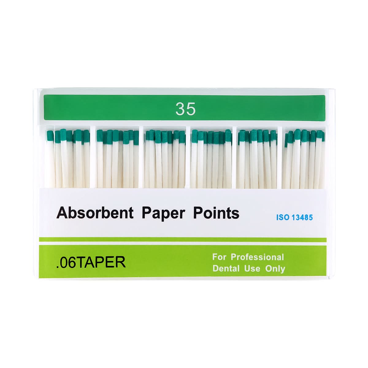Absorbent Paper Points 0.06 Taper 15-40# 7 Models 100pcs/Pack - pairaydental.com