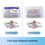Dental Prophy Polishing Brush Colorful Nylon 100pcs/Box - pairaydental.com