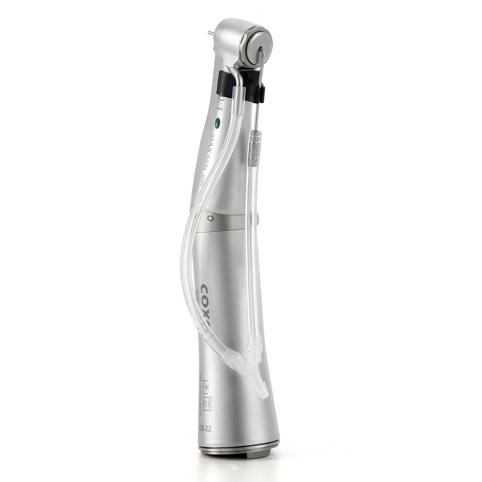 COXO CX235C6 Dental 20:1 Contra Angle Electric Implant Handpiece Fiber Optic #C6-22 - pairaydental.com