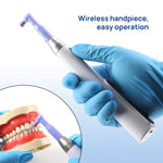 Cordless Hygiene Prophy Handpiece 360° Rotating 6 Speed Settings & 2 Prophy Angles - pairaydental.com