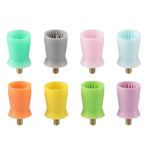 Dental Prophy Cups Soft/Hard RA2.35mm Silicone Material 100pcs/Box - pairaydental.com