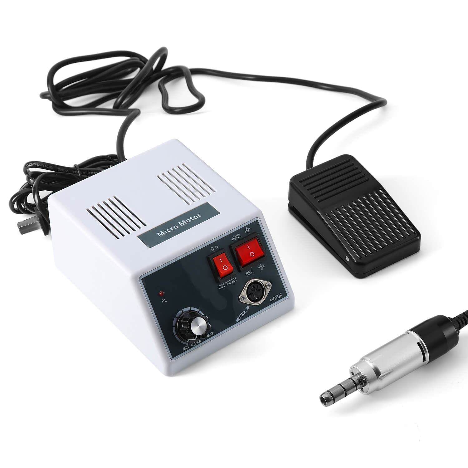 Dental Electric Micromotor Polishing Grinding Machine 35000 RPM With 18 Handle E-type - pairaydental.com