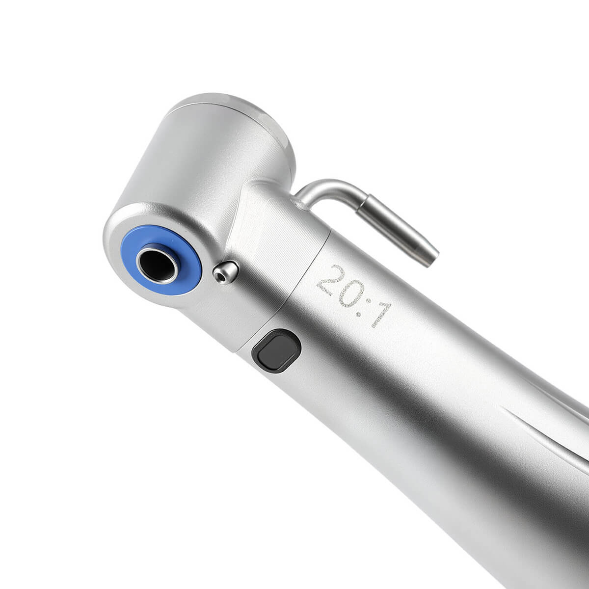 Dental 20:1 Implant Reduction Contra Angle Handpiece LED Fiber Optic Push Button - pairaydental.com
