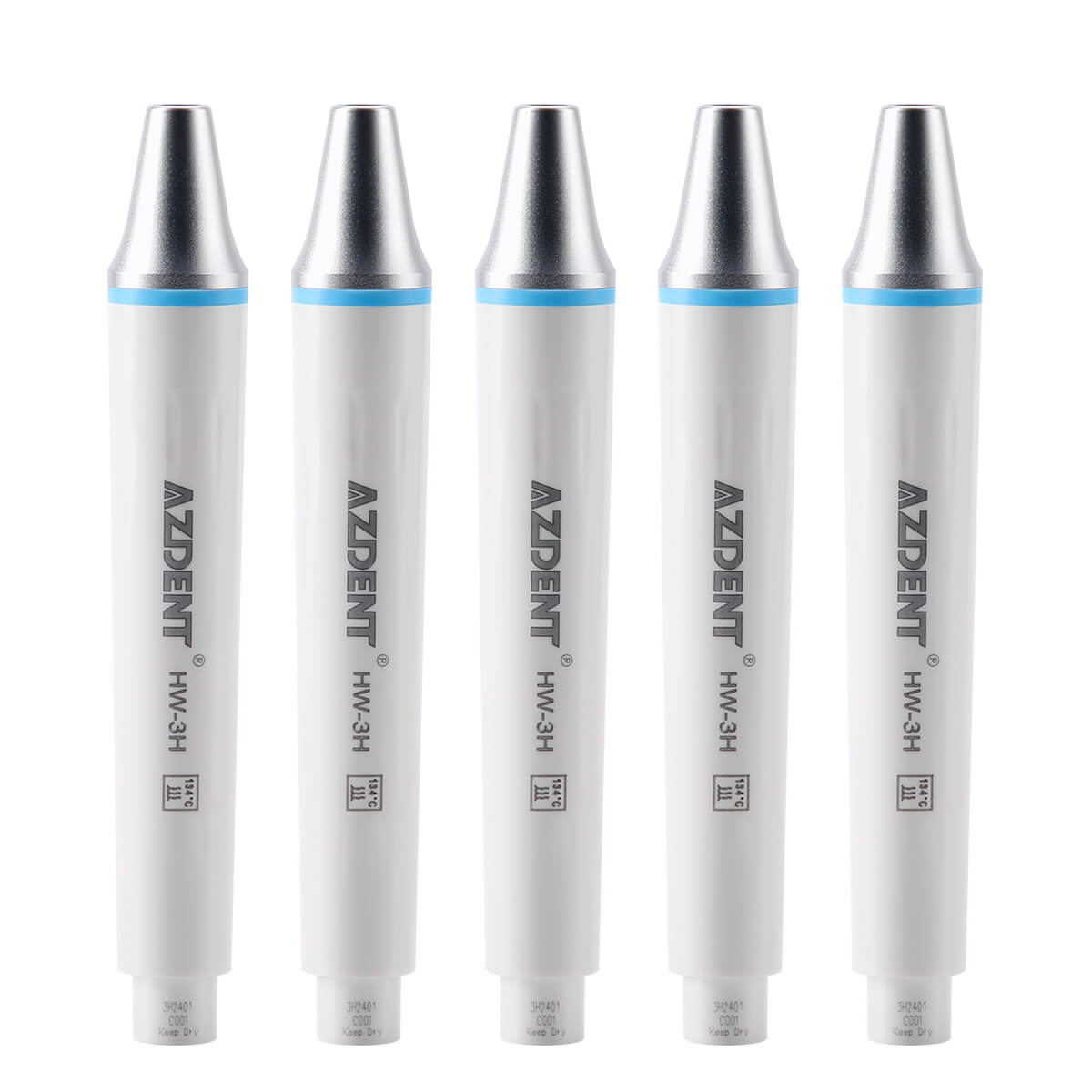 Dental Ultrasonic Scaler Piezo Handpiece HW-3H Medical Grade Aluminum Alloy Cover - pairaydental.com