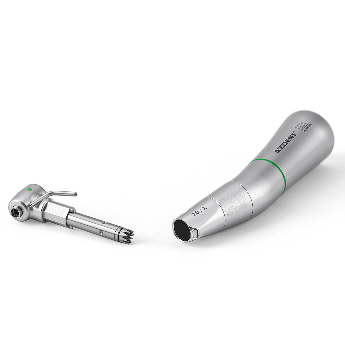 Dental Contra Angle Fiber Optic 20:1 Implant Low Speed Handpiece Removable Design - pairaydental.com