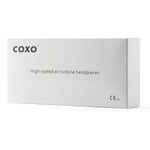 COXO CX207-G Fiber Optic High Speed Air Turbine Handpiece & 6 Holes LED Quick Coupler