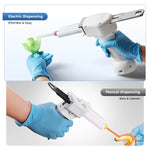 Portable Electric Dental Impression Gun for 50ml Universal Mixing 1:1 & 2:1 Cartridge Dispenser - pairaydental.com
