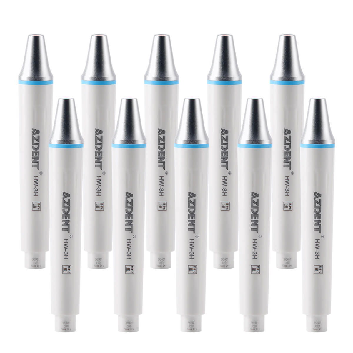 Dental Ultrasonic Scaler Piezo Handpiece HW-3H Medical Grade Aluminum Alloy Cover - pairaydental.com