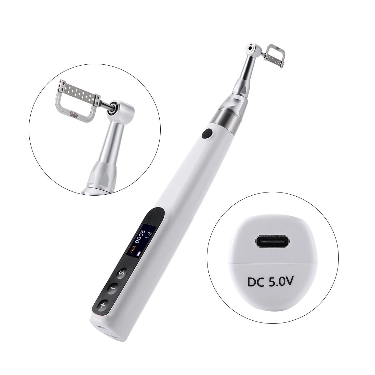Wireless Electric Orthodontic Handpiece Interproximal System & 5pcs Strips - pairaydental.com