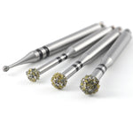 Dental Degranulation Bur Kit CA2.35mm Osseous Debridement Soft Tissue Removal Diamond 4pcs/Kit - pairaydental.com