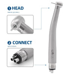 Low and High Speed Handpieces Kit 2/4 Holes E-type Air Motor - pairaydental.com
