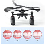 Dental Medical Loupes Magnifying Glasses 3.0X 4.0X 5.0X 6.0X - pairaydental.com
