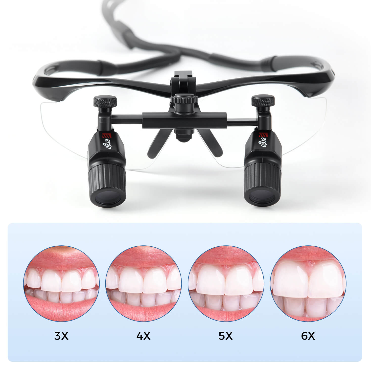 Dental Medical Loupes Magnifying Glasses 3.0X 4.0X 5.0X 6.0X - pairaydental.com