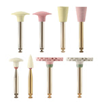 Dental Zirconia Composite Polishing Kit All‑purpose Bur Set RA 2.35mm 8pcs/Kit - pairaydental.com