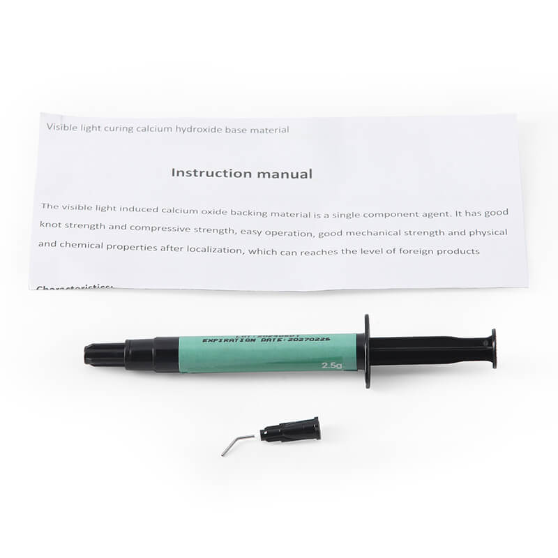 Dental Light-Cured Radiopaque Calcium Hydroxide Paste Cavity Liner Pulp Capping - pairaydental.com
