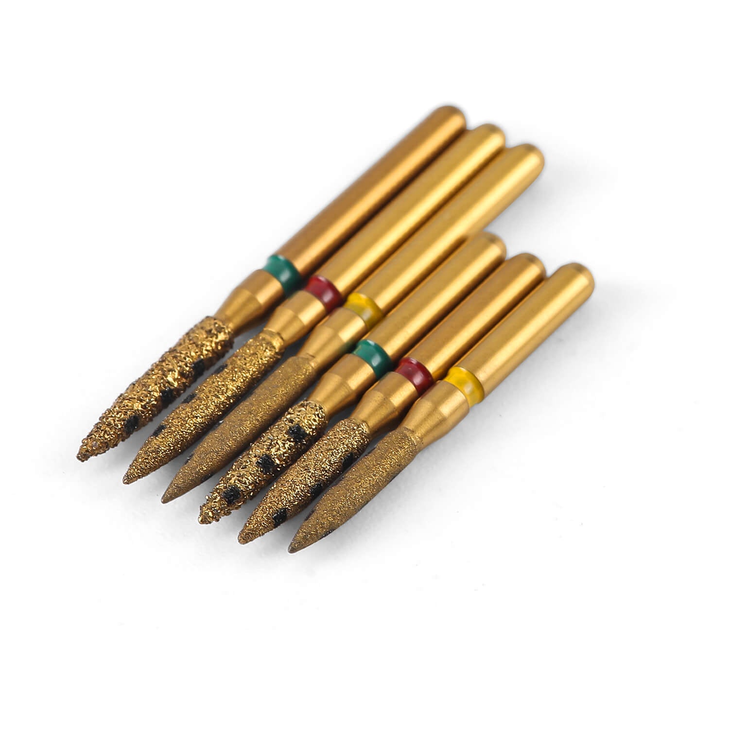Dental Preparation Diamond Bur Restoration Kit FG 1.6mm for Anterior Premolar Teeth 6Pcs/Kit - pairaydental.com