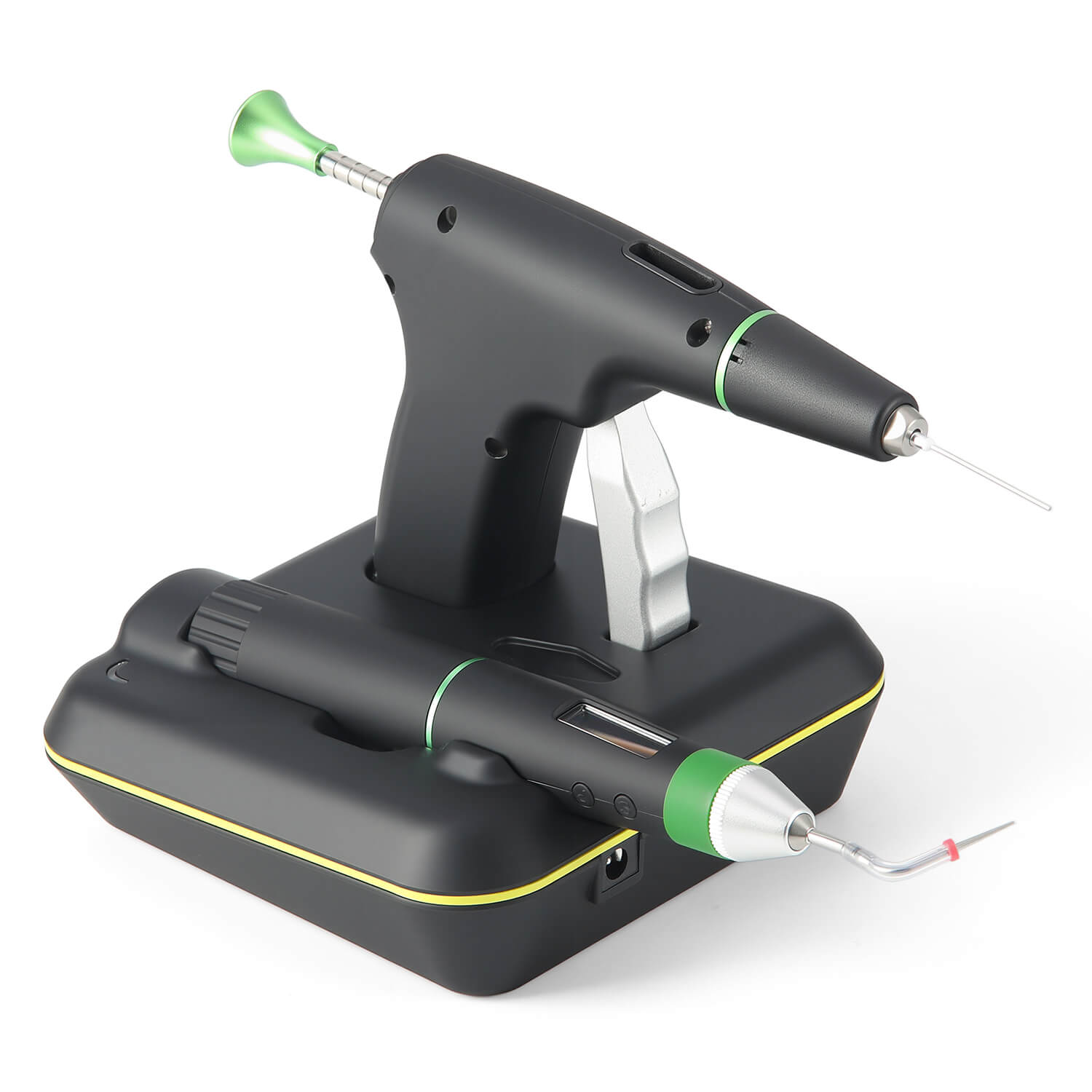 Dental Obturation System Endo Gutta Percha Root Canal Heated Gun & Pen with 4 Heating Tips and 3 Needles - pairaydental.com