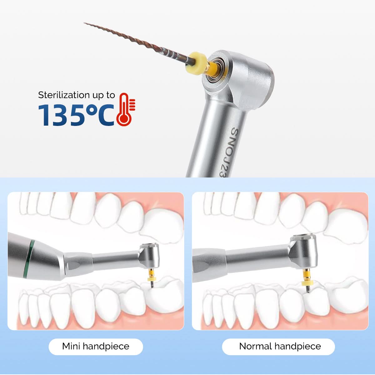 Dental Wireless Endo Motor With 16:1 Electric Contra Angle 9 Programs - pairaydental.com