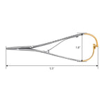 Dental Orthodontic Elastic Placement Ligature Tie Holder 14cm - pairaydental.com