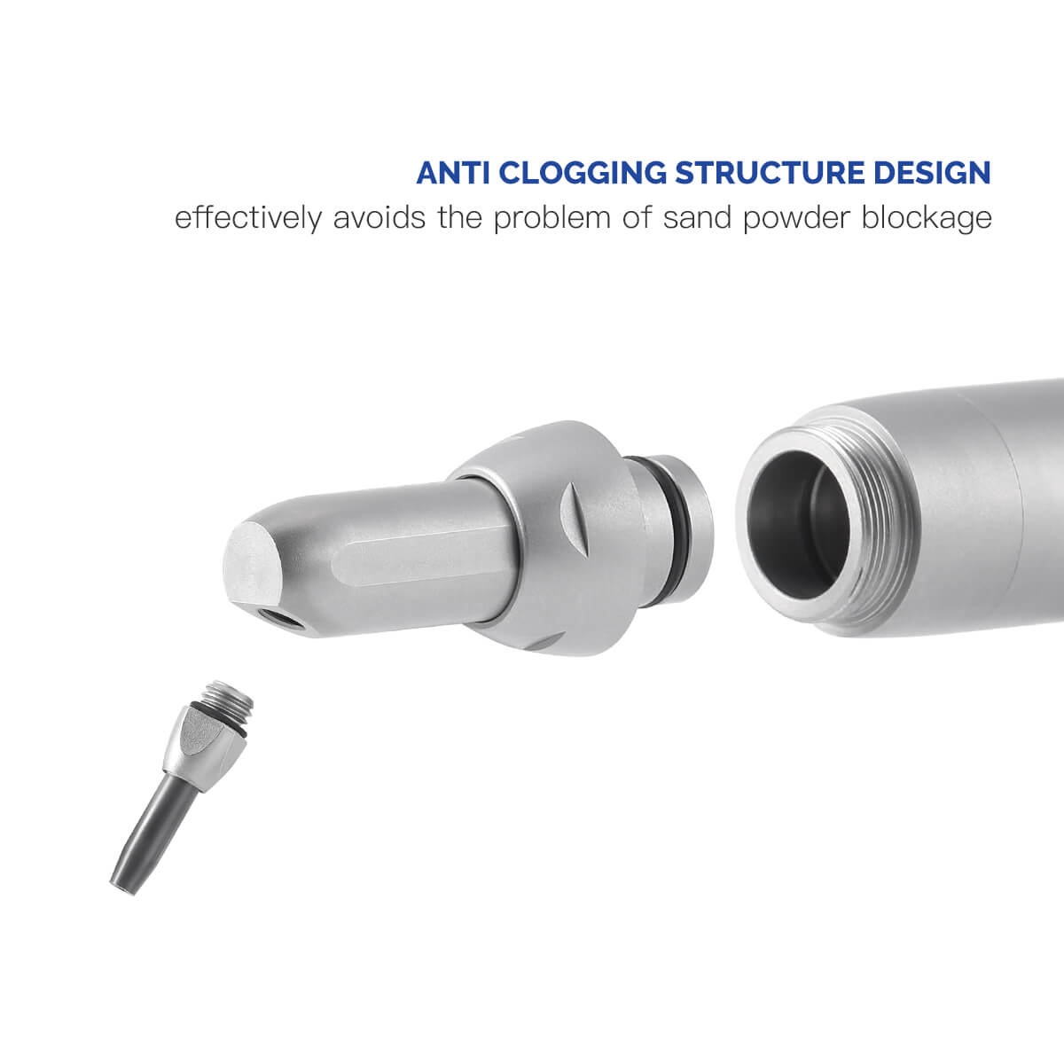 Dental Aluminum Oxide Microblaster Blaster Dry Alumina Sandblasting System 4 Hole - pairaydental.com
