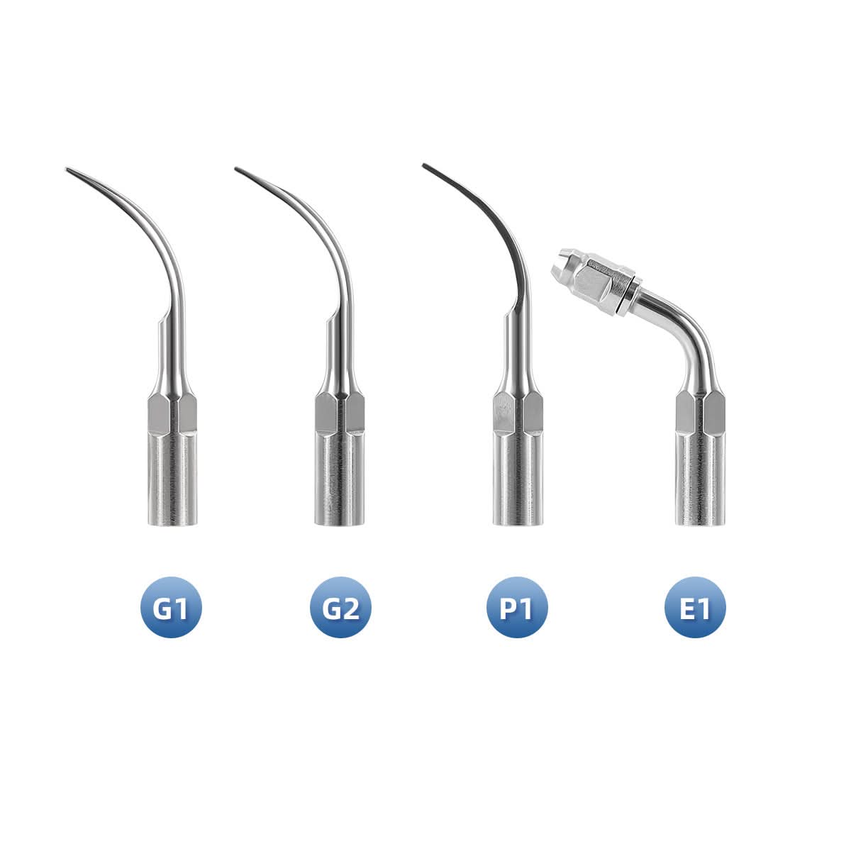 LED Ultrasonic Scaler Handpiece HW-5L with 4 Tips (G1 G2 P1 E1) & Holder Kit - pairaydental.com
