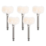 Dental Polishing Brush Wheel White Goat Hair/ Cotton/ Felt 5pcs/Pack - pairaydental.com