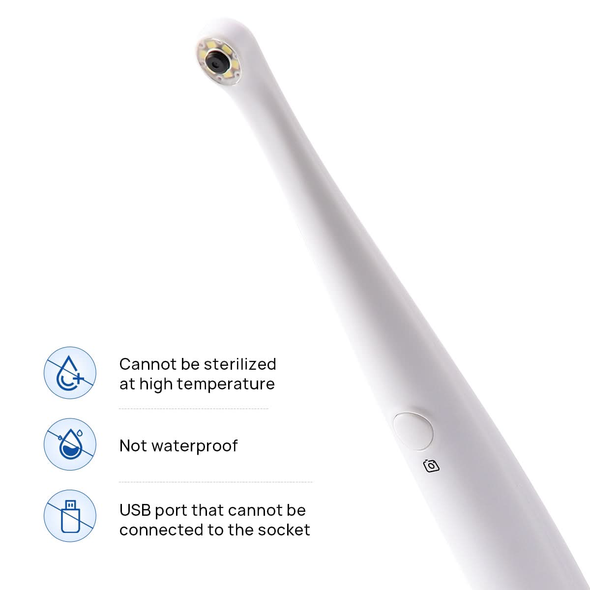 Dental Intraoral Camera USB Digital Imaging Endoscope 6-LED Light - pairaydental.com