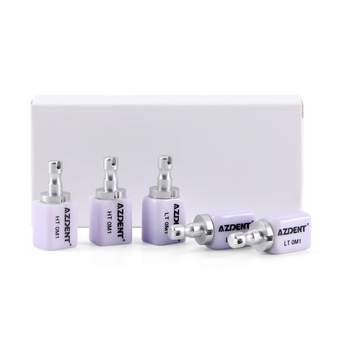 Dental Lab CAD/CAM Lithium Disilicate Glass-Ceramic Block Cerec Emax LT/HT 5pcs/Box - pairaydental.com