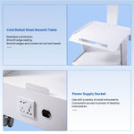 Dental Mobile Rolling Cart K2 Mouth Sweeping Trolley with Socket - pairaydental.com
