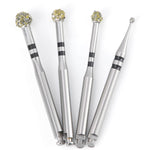Dental Degranulation Bur Kit CA2.35mm Osseous Debridement Soft Tissue Removal Diamond 4pcs/Kit - pairaydental.com