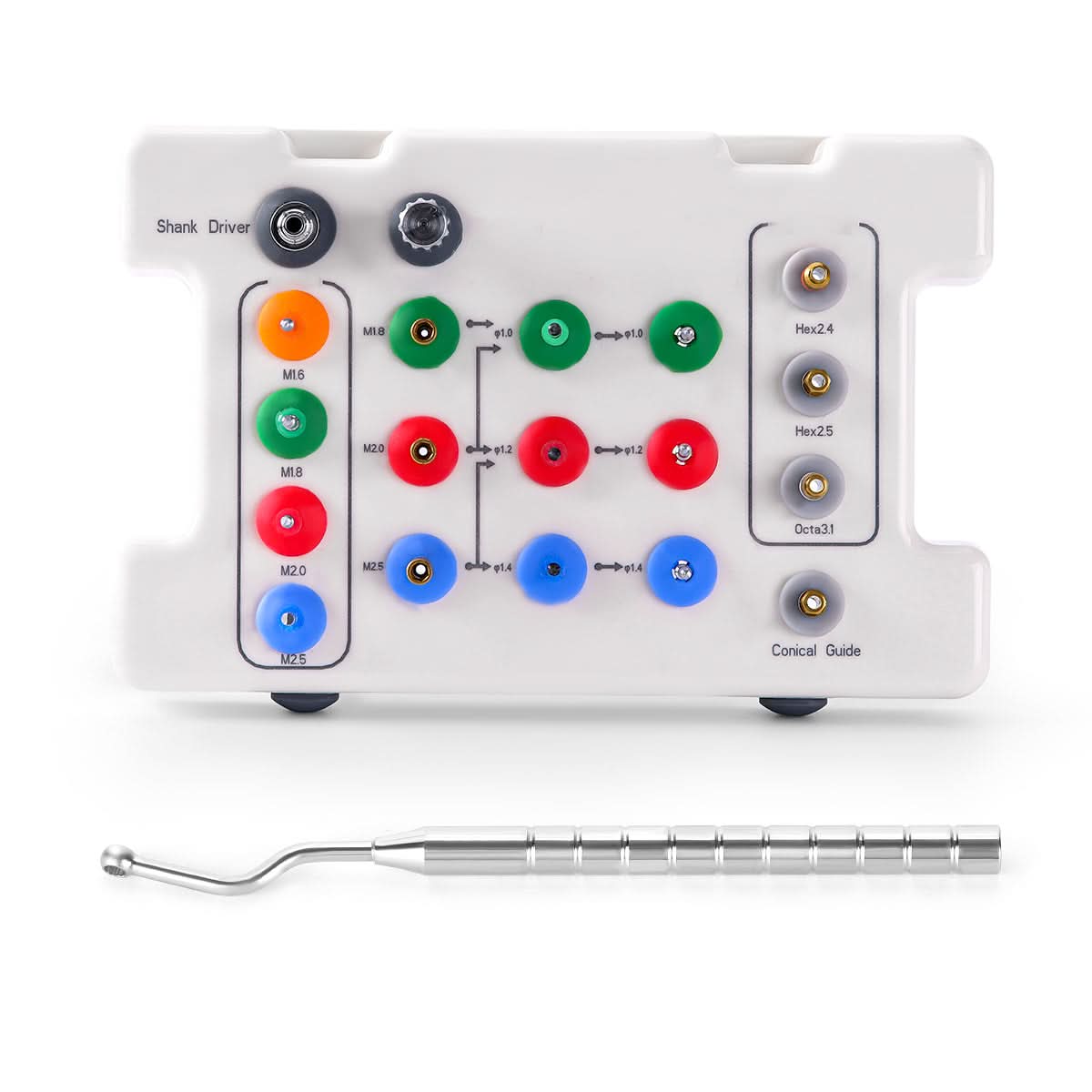 Dental Stainless Steel Implant Screw Removal Kit - pairaydental.com